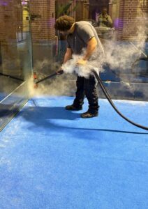 JP Cleaning | Glasbewassing met stoomreiniger